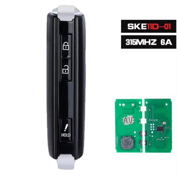 2019-2023 Mazda 3 Hatchback / 3-Button Smart Key / PN: BCYN-67-5RY / WAZSKE11D01 (Aftermarket)